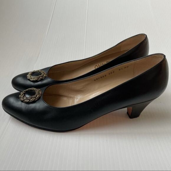 Salvatore Ferragamo vintage Italian leather shoes - Picture 10 of 16